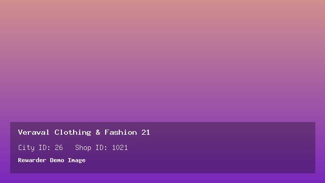 Veraval Clothing & Fashion 21