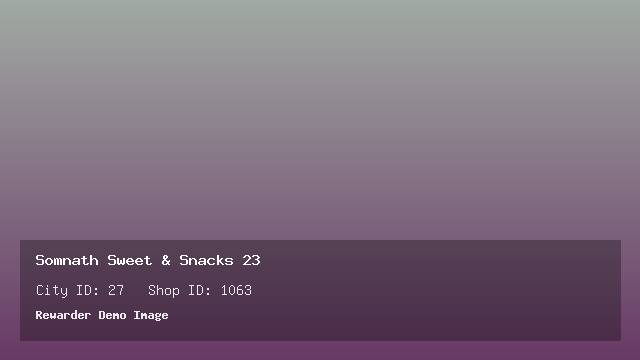 Somnath Sweet & Snacks 23