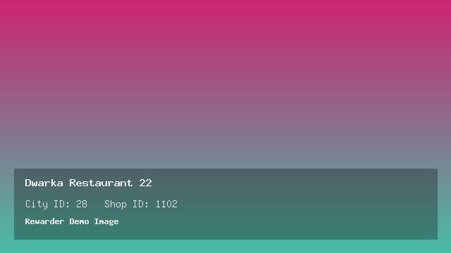 Dwarka Restaurant 22