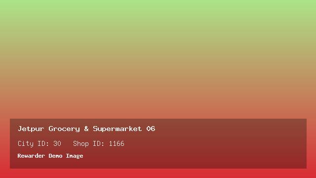 Jetpur Grocery & Supermarket 06