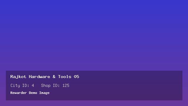 Rajkot Hardware & Tools 05