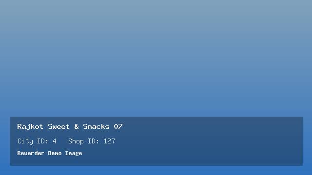 Rajkot Sweet & Snacks 07