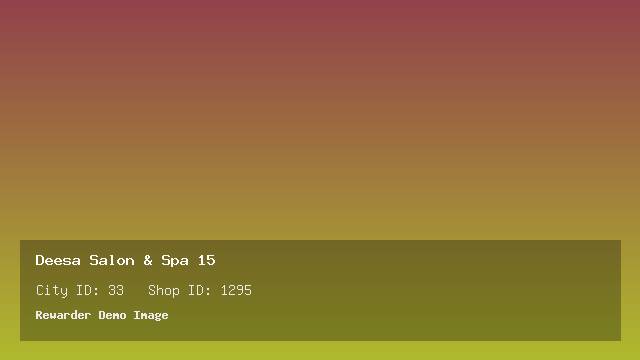 Deesa Salon & Spa 15