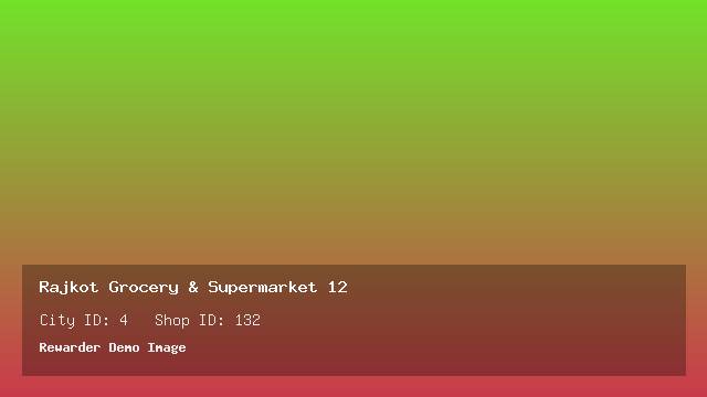 Rajkot Grocery & Supermarket 12