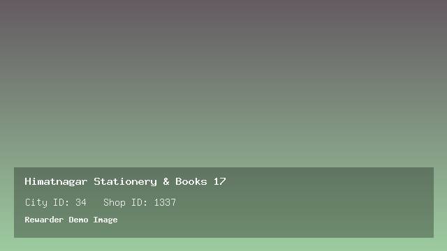 Himatnagar Stationery & Books 17