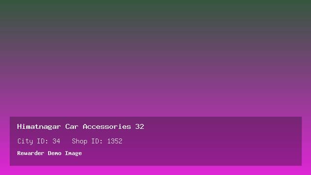 Himatnagar Car Accessories 32