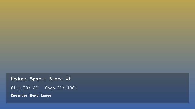 Modasa Sports Store 01