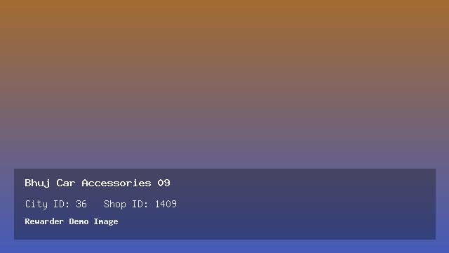 Bhuj Car Accessories 09