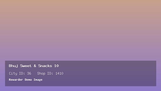 Bhuj Sweet & Snacks 10