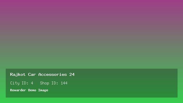 Rajkot Car Accessories 24