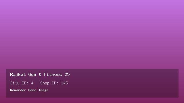 Rajkot Gym & Fitness 25