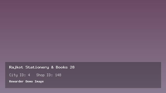 Rajkot Stationery & Books 28