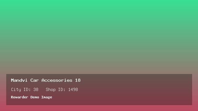 Mandvi Car Accessories 18