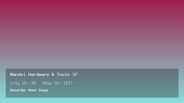 Mandvi Hardware & Tools 37