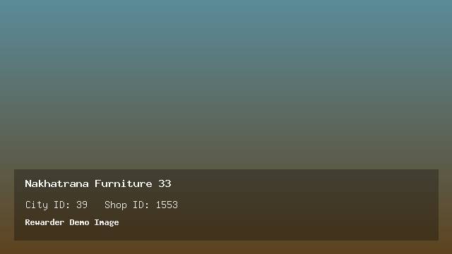 Nakhatrana Furniture 33