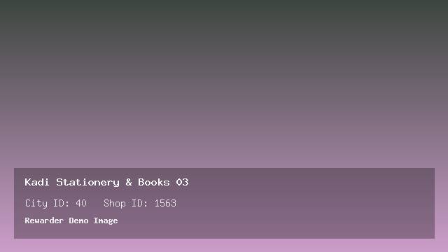 Kadi Stationery & Books 03