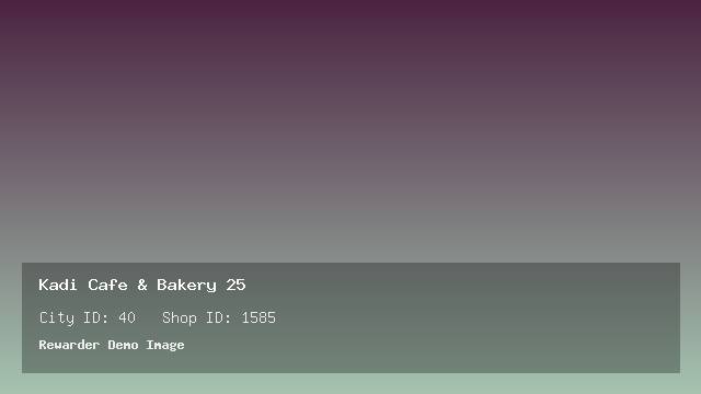 Kadi Cafe & Bakery 25