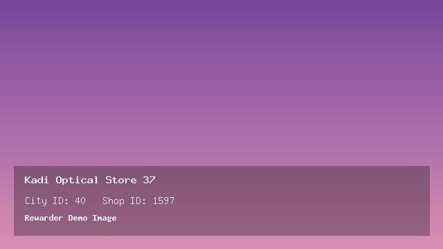 Kadi Optical Store 37