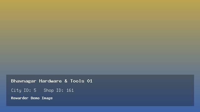 Bhavnagar Hardware & Tools 01