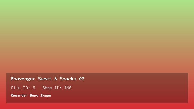 Bhavnagar Sweet & Snacks 06