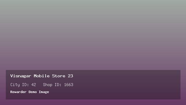 Visnagar Mobile Store 23