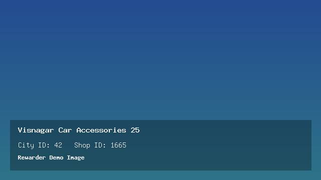 Visnagar Car Accessories 25