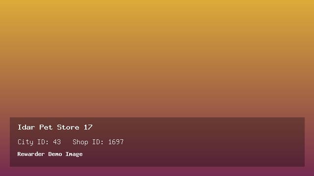 Idar Pet Store 17