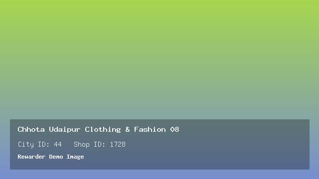 Chhota Udaipur Clothing & Fashion 08