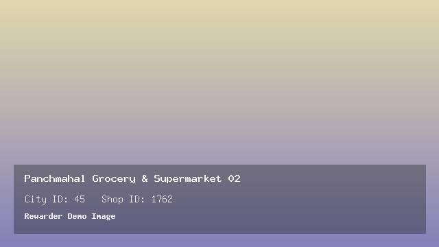 Panchmahal Grocery & Supermarket 02