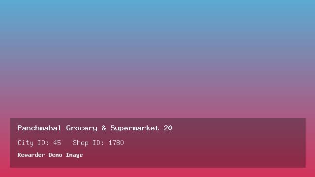 Panchmahal Grocery & Supermarket 20