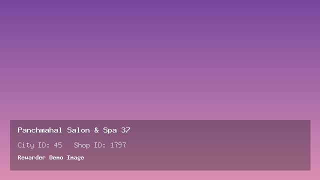 Panchmahal Salon & Spa 37
