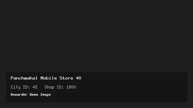 Panchmahal Mobile Store 40