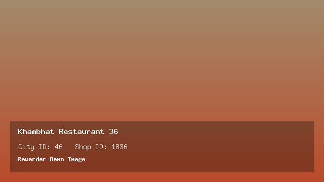 Khambhat Restaurant 36