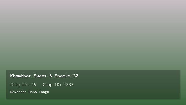 Khambhat Sweet & Snacks 37