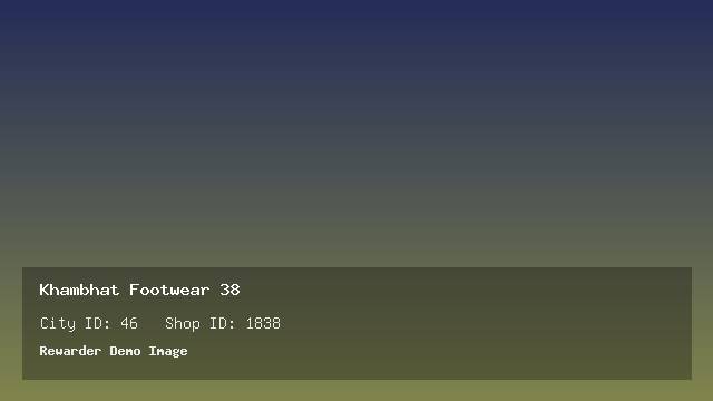 Khambhat Footwear 38