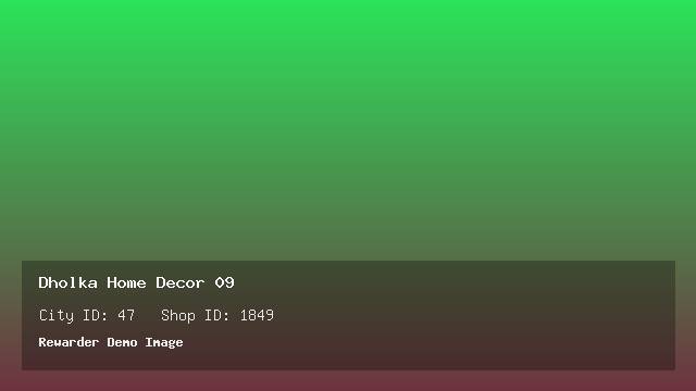 Dholka Home Decor 09