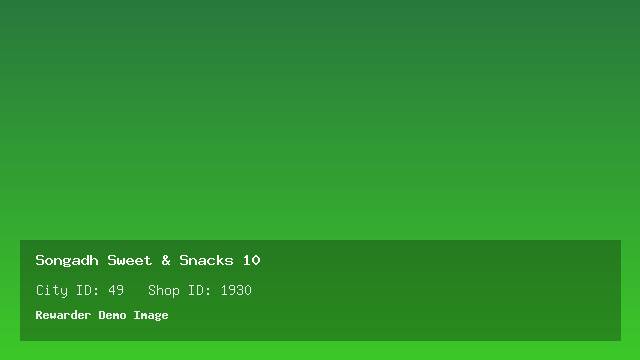 Songadh Sweet & Snacks 10