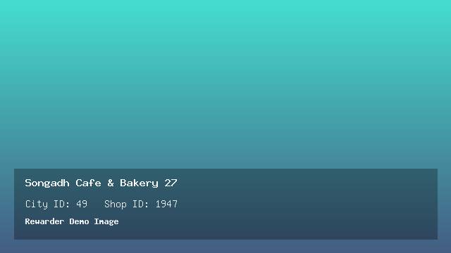 Songadh Cafe & Bakery 27