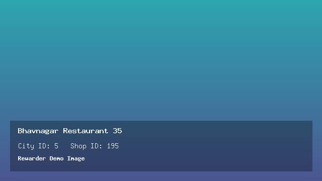 Bhavnagar Restaurant 35