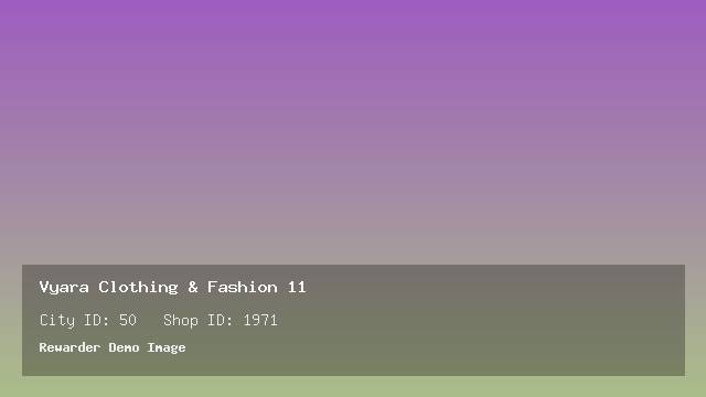 Vyara Clothing & Fashion 11