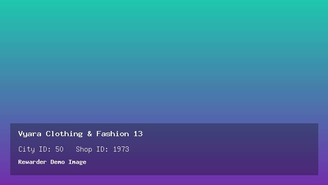 Vyara Clothing & Fashion 13