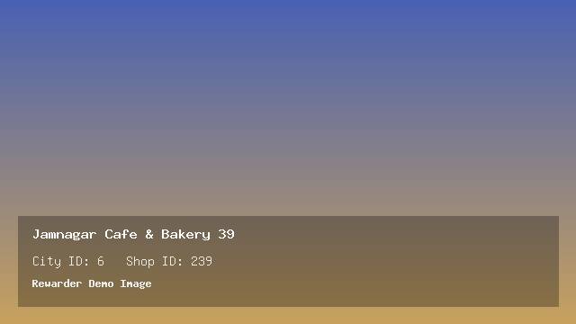 Jamnagar Cafe & Bakery 39