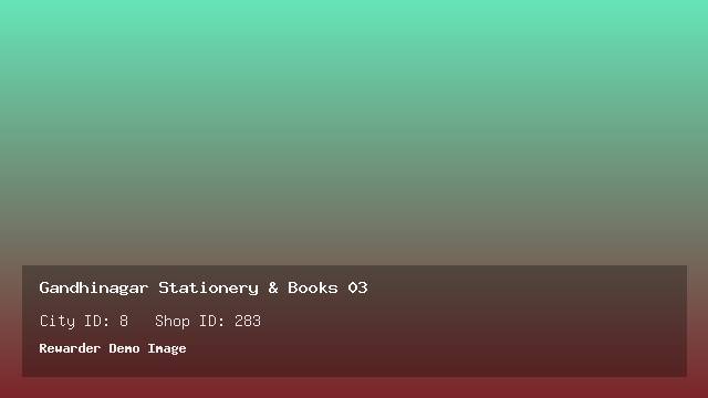 Gandhinagar Stationery & Books 03