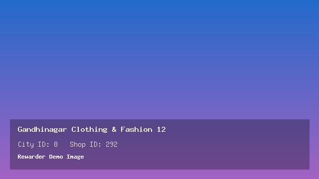 Gandhinagar Clothing & Fashion 12