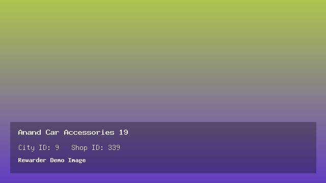 Anand Car Accessories 19