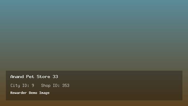 Anand Pet Store 33