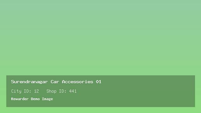 Surendranagar Car Accessories 01