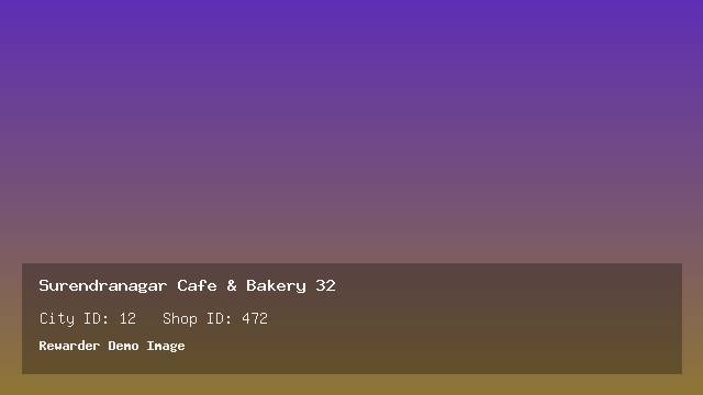 Surendranagar Cafe & Bakery 32