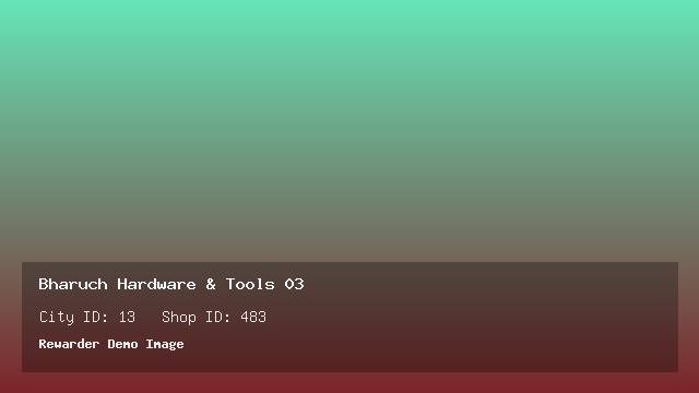 Bharuch Hardware & Tools 03