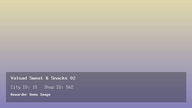 Valsad Sweet & Snacks 02